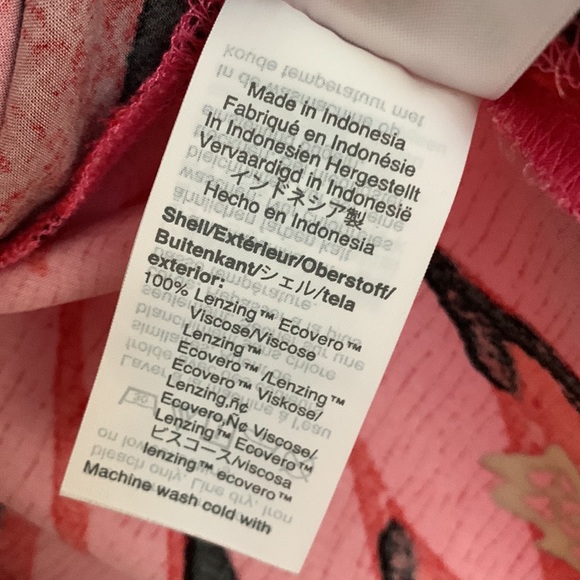 J Crew tropics print top size M - Picture 5 of 5